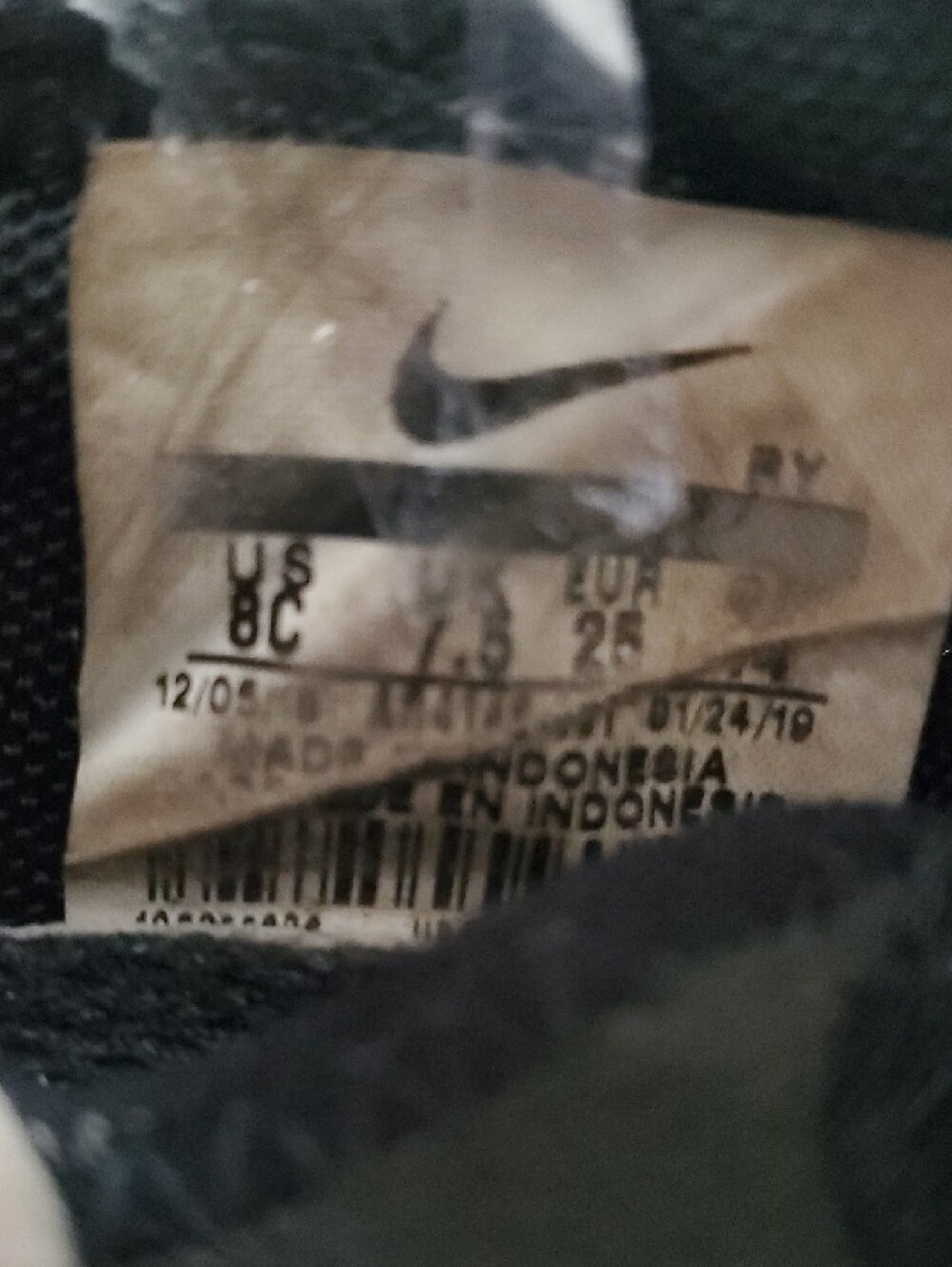 Nike Youth Shoes Free RN 5.0 Athletic Sneaker Size 8c/14 CM - Picture 5 of 6